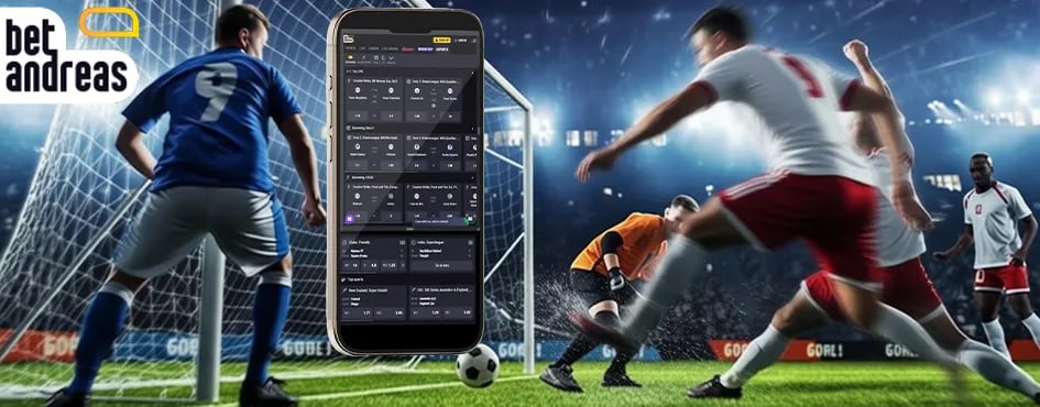 BetAndreas iOS və Android üçün mobil tətbiqi